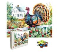 Puzzle 1000 Pièces Animal, Puzzle Adulte Bois, Impossible Classique Jigsaw Puzzles Faisan, Jeu D'adresse pour Toute la Famille, Puzzles Coloré Jeu de Ponte, Magnifique Decoration 75 X 50 cm 8p-98