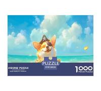 Puzzle 1000 Pieces Animaux De Caractère, Représentant Un Chien Expressif - pour Adultes, dans l'esprit des Puzzle Stitch 1000 Pieces 38x26cm/1000pcs