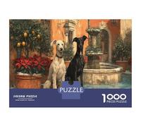 Puzzle 1000 Pieces Animaux De Caractère, Représentant Un Chien Expressif - pour Adultes, dans l'esprit des Puzzle Stitch 1000 Pieces 38x26cm/1000pcs