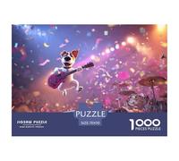 Puzzle 1000 Pieces Animaux De Caractère, Représentant Un Chien Expressif - pour Adultes, dans l'esprit des Puzzle Stitch 1000 Pieces 70x50cm/1000pcs