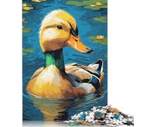 Puzzle 1000 pièces, Animaux de la Ferme, Canard, difficulté : Puzzle éducatif, Jeux, Jouets, Cadeaux de Noël, 1000 pièces (38 x 26 cm)