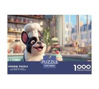 Puzzle 1000 Pieces Animaux pour Une Évasion Créative - Puzzle Chien Amusant en 1000 Pièces, Style Proche De Puzzle Stitch 1000 Pieces 38x26cm/1000pcs