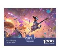 Puzzle 1000 Pieces Animaux pour Une Évasion Créative - Puzzle Chien Amusant en 1000 Pièces, Style Proche De Puzzle Stitch 1000 Pieces 52x38cm/1000pcs
