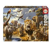 Educa - Puzzle de 1000 pièces pour Adultes | Animaux Sauvages. Mesure: 68 x 48 cm. À partir de 14 Ans (19920)