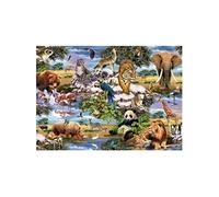 Puzzle 1000 pièces : Animaux sauvages Mr Broccoli