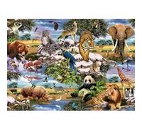 Puzzle 1000 pièces : Animaux sauvages Mr Broccoli G