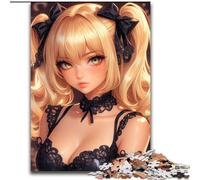 Puzzle 1000 pièces Anime Catwoman, à partir de 14 Ans, décoration d'intérieur, à Offrir en Cadeau à Toute la Famille (Taille 50x75cm)