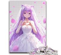 Puzzle 1000 pièces Anime Catwoman Jeu éducatif Familial Offrez des Cadeaux pour Toute la Famille à partir de 14 Ans 38x26cm