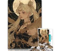 Puzzle 1000 pièces Anime Girl pour Adolescents, 1000 pièces, Staycation Kill Time, améliore l'amour Entre Les Couples 50x75cm