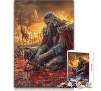 Puzzle 1000 pièces « Après la Bataille », Jeu intellectuel et éducatif, Cadeau de Noël Secret, Dimensions : 50x75cm