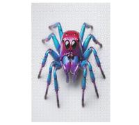 Puzzle 1000 Pièces Araignée Pattern - Puzzles en Bois pour Adultes Et Enfants - Décoration D'Intérieur 78×53cm