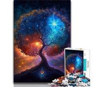 Puzzle 1000 pièces Arbre de la Sagesse pour Adolescents Jeux éducatifs décoration d'intérieur à Offrir en Cadeau à Toute la Famille (50x75cm)