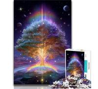 Puzzle 1000 pièces Arbre de Vie pour Adolescents et Adultes, Anti-Stress, défi Difficile, renforce l'amour Entre Couples 38x26cm