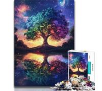 Puzzle 1000 pièces Arbre de Vie pour Adultes et Adolescents Entraînez Votre Cerveau et Vos Mains Cadeaux pour Vos Amis et Votre Famille (26x38cm)