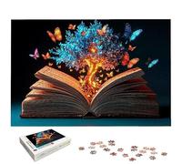 Puzzle 1000 Pièces Arbre de Vie, Puzzle 1000 Pièces pour Adultes et Enfants à Partir de 14 Ans, Magie Puzzles Bois avec Une Boîte d'emballage Exquise, Décoration Murale, Cadeau Femme/Homme, -5034