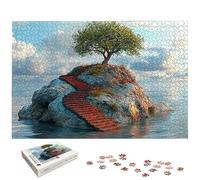 Puzzle 1000 Pièces Arbre, Puzzle 1000 Pièces pour Adultes et Enfants à Partir de 14 Ans, Paysage Puzzles Bois avec Une Boîte d'emballage Exquise, Puzzles pour Décoration Murale, Cadeau Femme, -5058
