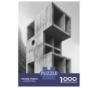 Puzzle 1000 Pièces Architecture Minimalism Puzzles pour Adultes, Jeu De Réflexion, Améliore La Mémoire, Offrez-Le en Cadeau À Toute La Famille 52x38cm/1000pcs