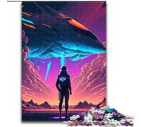Puzzle 1000 pièces Arrivée des navires Puzzles en Carton pour Adultes Taille 26x38cm Décoration Artistique Parfaite à Faire soi-même ou Cadeau d'anniversaire