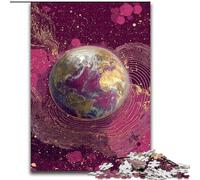 Puzzle 1000 pièces Art de la Terre Coloré pour Adultes, à Assembler soi-même, idéal pour Toute la Famille, de 26 à 38cm