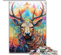 Puzzle 1000 pièces Art Moose, en Carton, Cadeau éducatif pour Adolescents, 1000 pièces(26x38cm)