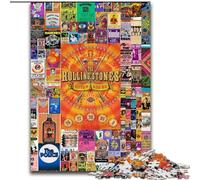 Puzzle 1000 pièces, Art rétro, pour Adultes, Casse-tête Stimulant pour Adolescents, soirée de Jeux en Famille, Taille : 38x26cm