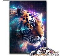 Puzzle 1000 pièces Art Star Tiger Puzzles stimulants Casse-tête Stimulant pour Adolescents, Jeu interactif Amusant en Famille Taille : 38x26cm