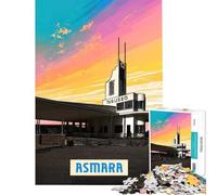 Puzzle 1000 pièces Asmara Learning pour Adolescents Jeu éducatif Familial décoration Murale Cadeau pour Femmes et Hommes (Taille 50x75cm)