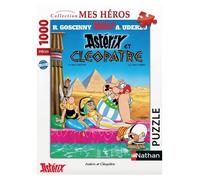 Puzzle 1000 pièces Astérix et Cléopâtre - Nathan - Dessins animés et BD - Mixte