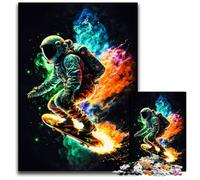 Puzzle 1000 pièces Astro en feu, Jeu interactif en Bois, idéal pour Les fêtes, 50x75cm/19,68x29,52 Pouces