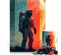 Puzzle 1000 pièces Astronaute à la Surface d'une planète pour Adultes, idéal pour Un Esprit aiguisé, Une détente optimale et Un Joyeux Noël (50x75cm)