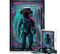 Puzzle 1000 pièces Astronaute Portail Spatial pour Adolescents Cadeau Sensuel et Détente 38x52cm
