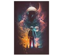 Puzzle 1000 Pièces Astronaute Space - Puzzles en Bois pour Adultes Et EnfFourmis - Décoration D'Intérieur 78×53cm