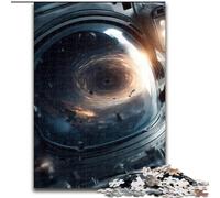 Puzzle 1000 pièces Astronautes dans l'espace pour Adultes et Adolescents, Jeux éducatifs, décoration d'intérieur et Cadeaux Uniques (26x38cm)