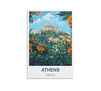 Puzzle 1000 pièces, Athènes, Grèce, Puzzle Classique 1000 pièces, Jeu éducatif, pour Adultes et Enfants, 38 x 26 cm