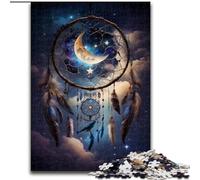 Puzzle 1000 pièces Attrape-rêves en Carton, Taille 26x38cm. Un Casse-tête Stimulant - Jouet Relaxant pour Adolescents.