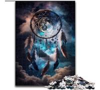 Puzzle 1000 pièces Attrape-rêves Magique en Carton, Casse-tête Stimulant pour Adolescents, Jeu interactif Familial 1000 pièces(26x38cm)