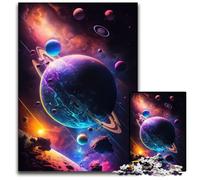 Puzzle 1000 pièces Au-delà de l'horizon Galaxie Puzzles Difficiles pour Adultes Activité éducative pour Les compétences cognitives Amélioration des compétences cognitives 50x75cm