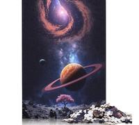 Puzzle 1000 pièces « Au-delà des Anneaux » pour Adultes, Puzzles carrés en Papier, décoration d'intérieur, Jouets, 1000 pièces (75 x 50 cm)