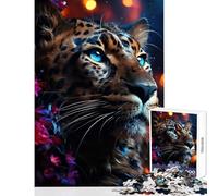 Puzzle 1000 pièces Au-delà des étoiles Jeu Anti-Stress Cadeau d'anniversaire éducatif avec pièces de Formes aléatoires Parfaitement emboîtables Dimensions 38x26cm