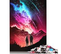 Puzzle 1000 pièces Au-delà du Cosmos, Puzzles pour Adultes, difficulté : Jouets éducatifs, Jeux, décoration familiale (75 x 50 cm)