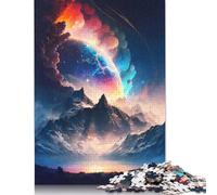 Puzzle 1000 pièces au Pays des Merveilles, difficulté : Jeux éducatifs, Jouets, Cadeaux de Noël (38 x 26 cm)