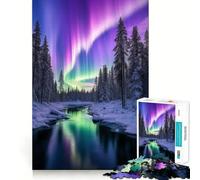 Puzzle 1000 pièces Aurora Neat Fit Decor,Casse-tête,Jeu de Paix,œuvre d'art de Noël (38x26cm)