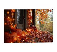 Puzzle 1000 Pieces Automne, Puzzle 1000 Pièces Adultes Citrouille, Puzzles en Bois pour Adultes Jeux Educatifs, Puzzles avec Une Boîte d'emballage Exquise pour Cadeau, Tableau Decoration Murale -2786