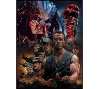Puzzle 1000 pièces avec Affiche de Film d'horreur rétro, Jouets de décompression pour Adultes, Mj529TY 26x38cm