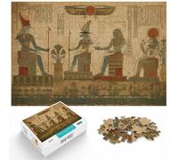Puzzle 1000 Pièces avec Egypt Grand Temple, 1000pcs (52x38cm) | Pour un loisir d'hiver sans écran : ce puzzle adulte 1000 pièces propose l'ensemble du défi pour les vacances de Noël.