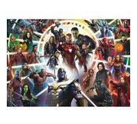 Puzzle 1000 pièces : Avengers End Game, les Héros Marvel Trefl G