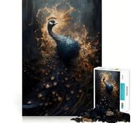 Puzzle 1000 pièces Aventure Mythique du Paon pour Adolescents, Jeu de réflexion, Divertissement, découpe de qualité supérieure, Cadeau attentionné (50x75cm)