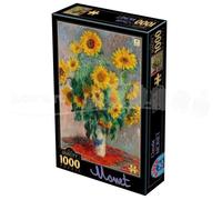 Puzzle 1000 pièces - BABALI - Claude Monet bouquets - Tableaux et peintures - Adulte - 1000 pièces