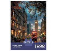 Puzzle 1000 Pièces Baker Street pour Adultes Et Enfants Difficile DIY Jigsaw Puzzle, Familial-Activité Manuelle 52x38cm/1000pcs