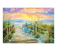 Puzzle 1000 pièces :Balade du matin Castorland G